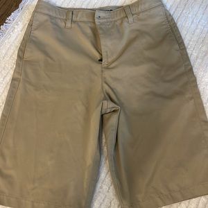 Three pair boys golf/dress shorts
